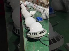 Độ sáng cao Kính cường lực nhôm nhẹ High Bay 50w 100w 150w Đèn chống cháy nổ