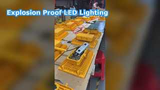 Độ sáng cao IP65 Đèn LED chống cháy nổ 150W-600W chống nước cho nguy hiểm