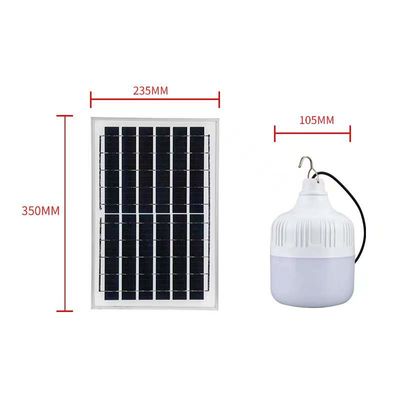 Bóng đèn LED năng lượng mặt trời 100W, chống nước IP65 với khả năng điều chỉnh 2700K-6500K, dùng cho chiếu sáng sân vườn ngoài trời