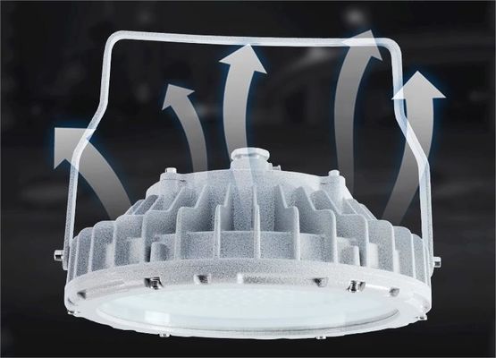 150W Aluminium LED Proof Lighting High Bay Fixture với xếp hạng IP65 cho các địa điểm nguy hiểm