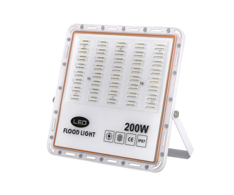 6500K Bracket Mount LED Flood Light 100W-200W High Power LED cho Ánh sáng an ninh ngoài trời