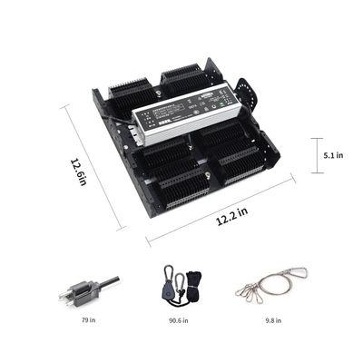 Đèn LED trồng cây T5 250W Full Spectrum với Quản lý nhiệt thụ động cho cây trồng trong nhà