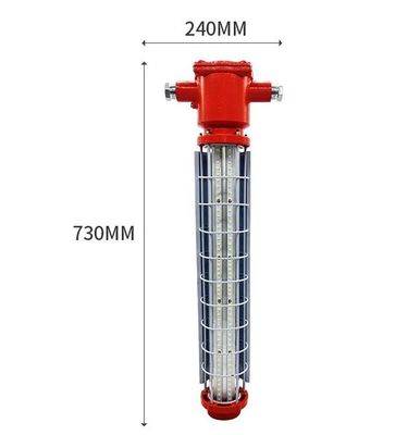 2700K-6500K Đèn LED chống nổ Đường thẳng chống ăn mòn ánh sáng WF2 xếp hạng