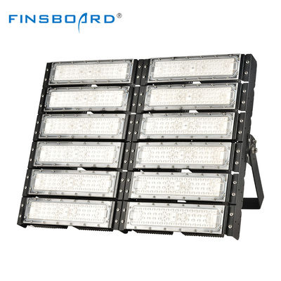 Đèn pha LED an ninh công suất cao IP66 200w 250w 300w 400w 500w 600w Đèn pha cột cao LED với vỏ SKD
