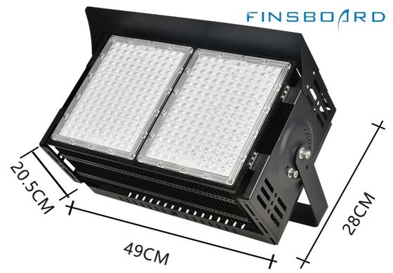 Đèn pha LED sân vận động có thể điều chỉnh độ sáng, bảo vệ IP66 với vật liệu nhôm cho độ bền vượt trội