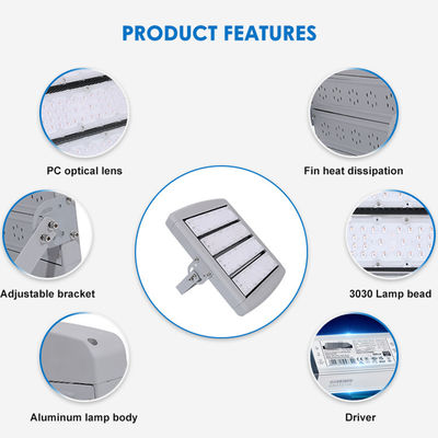 Đèn pha LED sân vận động chống nước IP65 hiệu suất cao với nhiệt độ màu 3000K/4000K/5000K/5700K