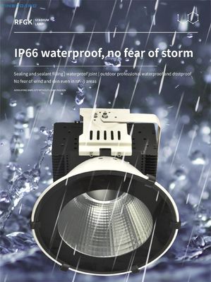 Đèn tháp cẩu LED SMD 3030 chống nước IP65 với Driver AC85-265V cho chiếu sáng nhà xưởng công nghiệp