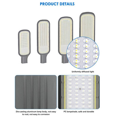 Đèn đường LED SMD2835 bằng nhôm đúc ngoài trời cho bãi đậu xe trên đường cao tốc