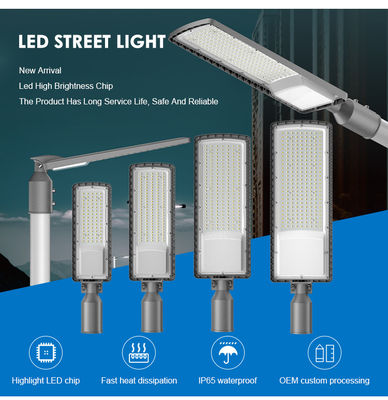 Đèn LED chiếu sáng đường bộ hoặc vườn có thể điều chỉnh 50W đến 200W IP66 Hạt đèn LED SMD