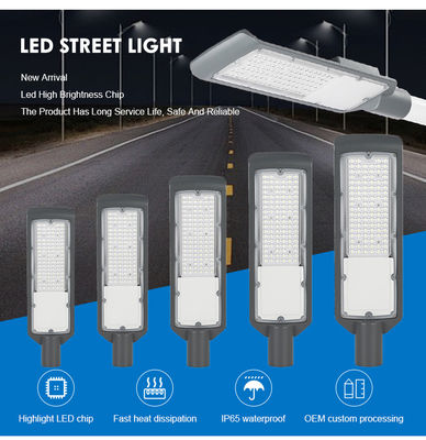 Đèn đường LED 50 - 200w IP65 Chống nước 3000-6500K Vỏ nhôm đúc