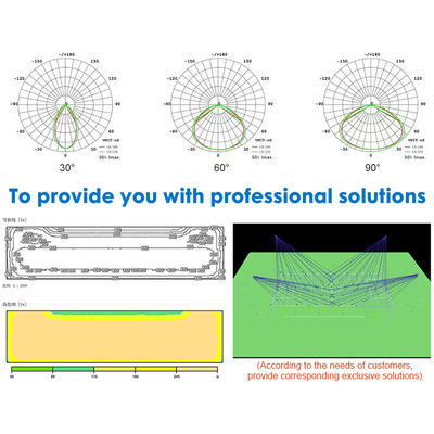 IP66 Đèn đường LED nhôm chống nước với đèn LED SMD2835 để sử dụng ngoài trời