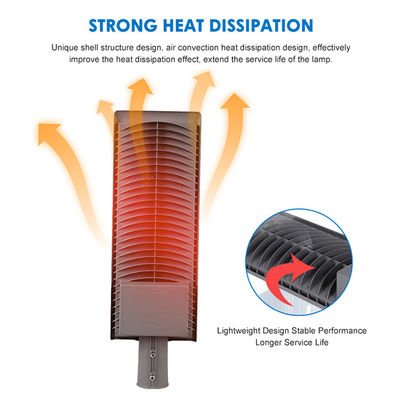 Đèn đường cao tốc không thấm nước Đèn đường LED nhôm đúc AC85-265V 120lm/W