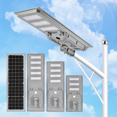 Tiết kiệm năng lượng chống nước ngoài IP65 Tất cả trong một năng lượng thông minh đèn LED tích hợp năng lượng mặt trời đèn đường 60W 80W 100W