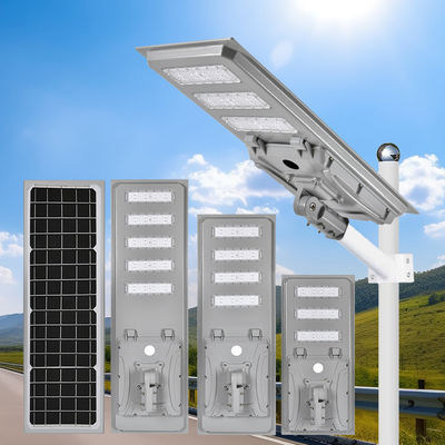 Tiết kiệm năng lượng chống nước ngoài IP65 Tất cả trong một năng lượng thông minh đèn LED tích hợp năng lượng mặt trời đèn đường 60W 80W 100W