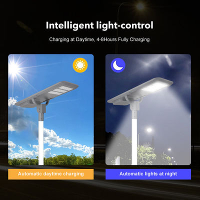 Đèn đường ngoài trời Ip66 Đèn đường không thấm nước 400w 600w 800w 1000w 1200w tích hợp tất cả trong một đèn đường mặt trời