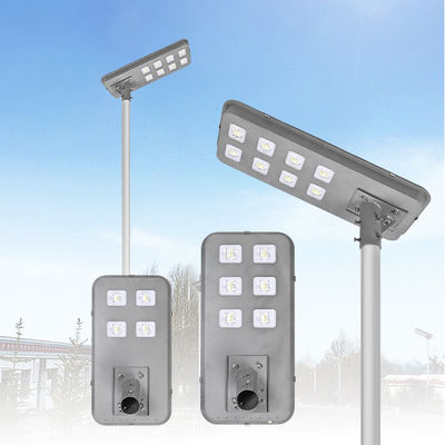 Nhà máy trực tiếp ngoài trời chống thấm đường Ip65 tích hợp 400w 600w 800w 1000w Tất cả trong một đèn đường năng lượng mặt trời