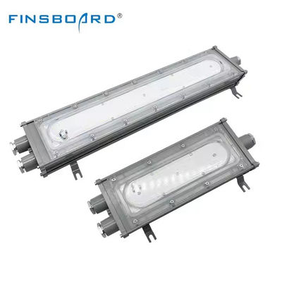 Đèn LED tuyến tính chống cháy nổ IP65 SMD2835 với kính cường lực nhôm cho các địa điểm nguy hiểm