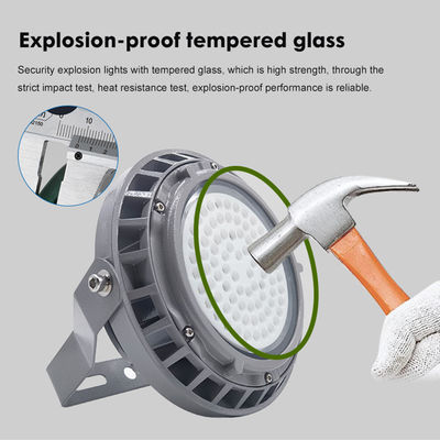 IP65 chống nước Công nghiệp High Bay Light với 5500-6500K Nhiệt độ màu sắc và nhôm + Xây dựng kính nóng