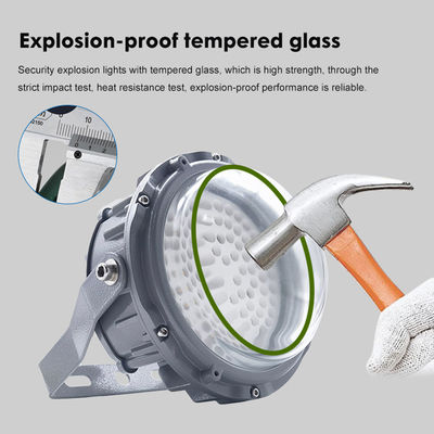 Đèn tuyến tính chống cháy nổ IP65 chống nước 50W 100W 150W Đèn LED chiếu sáng khu vực nguy hiểm với nhôm kính cường lực