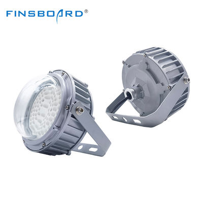 Đèn pha xưởng IP65 chống nước 50W 100W 150W Đèn LED chống cháy nổ với Nhôm + Kính cường lực