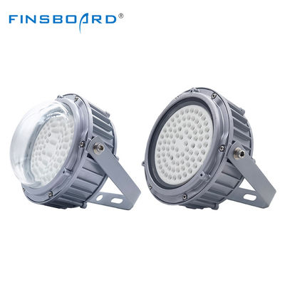 Đèn pha xưởng IP65 chống nước 50W 100W 150W Đèn LED chống cháy nổ với Nhôm + Kính cường lực