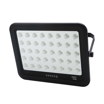 Đèn năng lượng mặt trời ngoài trời màu đen điều khiển từ xa IP65 Đèn năng lượng mặt trời 400W