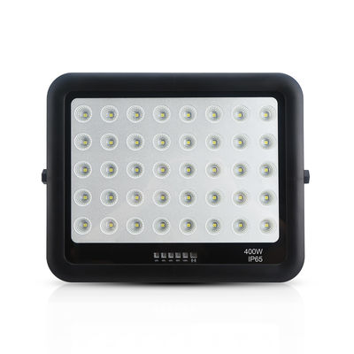 Đèn năng lượng mặt trời ngoài trời màu đen điều khiển từ xa IP65 Đèn năng lượng mặt trời 400W