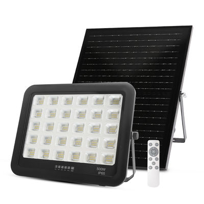 Đèn năng lượng mặt trời LED độ sáng cao Điều khiển từ xa Nhôm IP67 Chống nước 100w 200w 300w 400w 500w