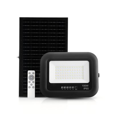 Đèn sân vườn năng lượng mặt trời ngoài trời độ sáng cao IP65 Điều khiển nhôm Đèn pha LED năng lượng mặt trời