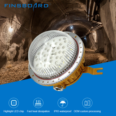 Đèn chống cháy nổ IP65 Chiếu sáng trạm xăng 50w 100w 150w Đèn LED chống cháy nổ