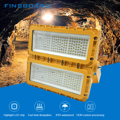 Xưởng sản xuất Aluminium thủy tinh nóng LED đèn chống nổ 150W 300W 600W