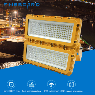 Xưởng sản xuất Aluminium thủy tinh nóng LED đèn chống nổ 150W 300W 600W