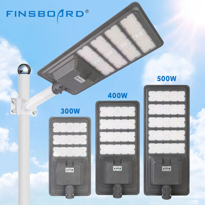 Bộ cảm biến chuyển động IP65 SMD Tất cả trong một ánh sáng đường phố mặt trời bãi đậu xe đèn đường mặt trời