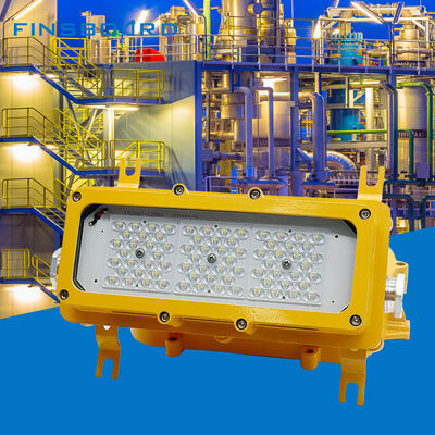 Đèn LED chống cháy nổ 50w bằng nhôm chiếu sáng hành lang vành đai đường hầm tàu điện ngầm chống thấm nước IP65