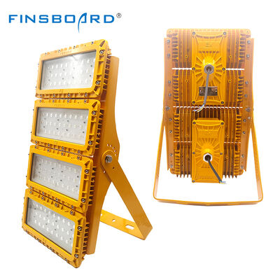 600W đèn LED chống nổ đèn lũ DC năng lượng mặt trời điện áp thấp ngoài lưới ống dẫn đầu giếng từ xa IP66 Die-Cast nhôm ADC12
