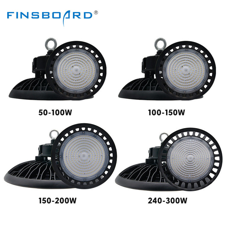 Độ sáng cao IP65 chống nước UFO LED High Bay Light 100W-300W cho đèn công nghiệp