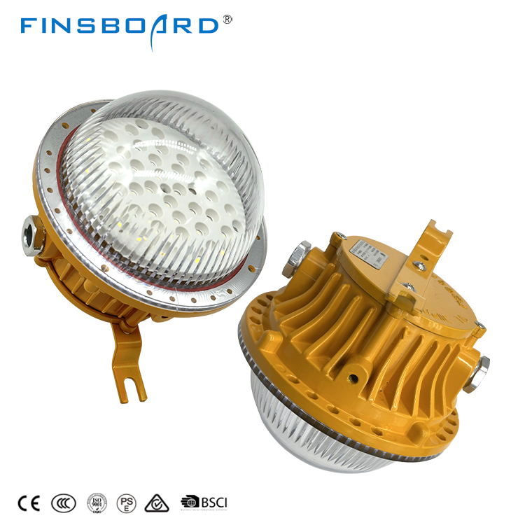 Đèn chống cháy nổ IP65 Chiếu sáng trạm xăng 50w 100w 150w Đèn LED chống cháy nổ