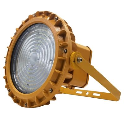 Đèn LED nhà xưởng công nghiệp chống cháy nổ với Exde ⅡC T6 Gb, Chống nước IP65 và hiệu suất 100-120lm/w cho các khu vực nguy hiểm