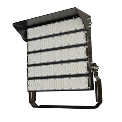 Đèn pha LED sân vận động gắn giá đỡ, đèn sân bóng 1250W Meanwell