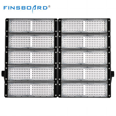 Ánh sáng sân ngoài trời Nhôm + PC rõ ràng AC100-277V Ánh sáng sân vận động LED
