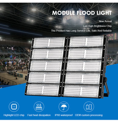Đèn pha LED sân vận động cột cao 2700-6500K cho khu vực trong nhà và ngoài trời