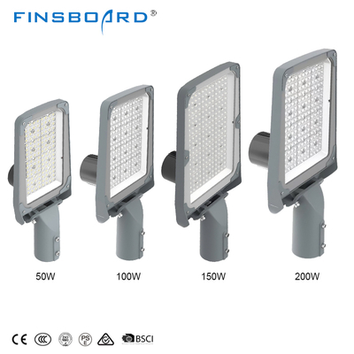 Ip67 Die-Cast nhôm 50w 100w 150w 200w kiểm soát ánh sáng tích hợp đèn đường LED